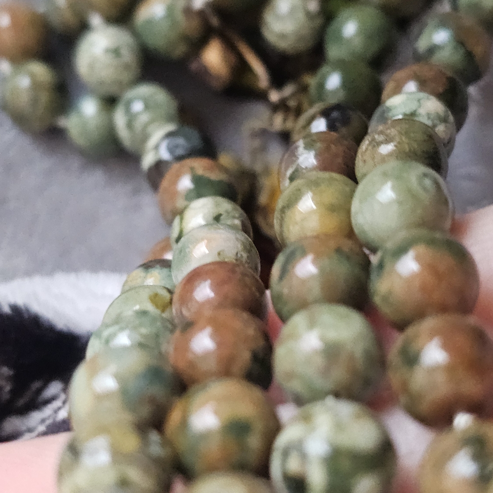 Dean Harris For Target Rhyolite Beads Necklace